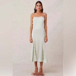 KEEPSAKE the Label Cream Midi Dress